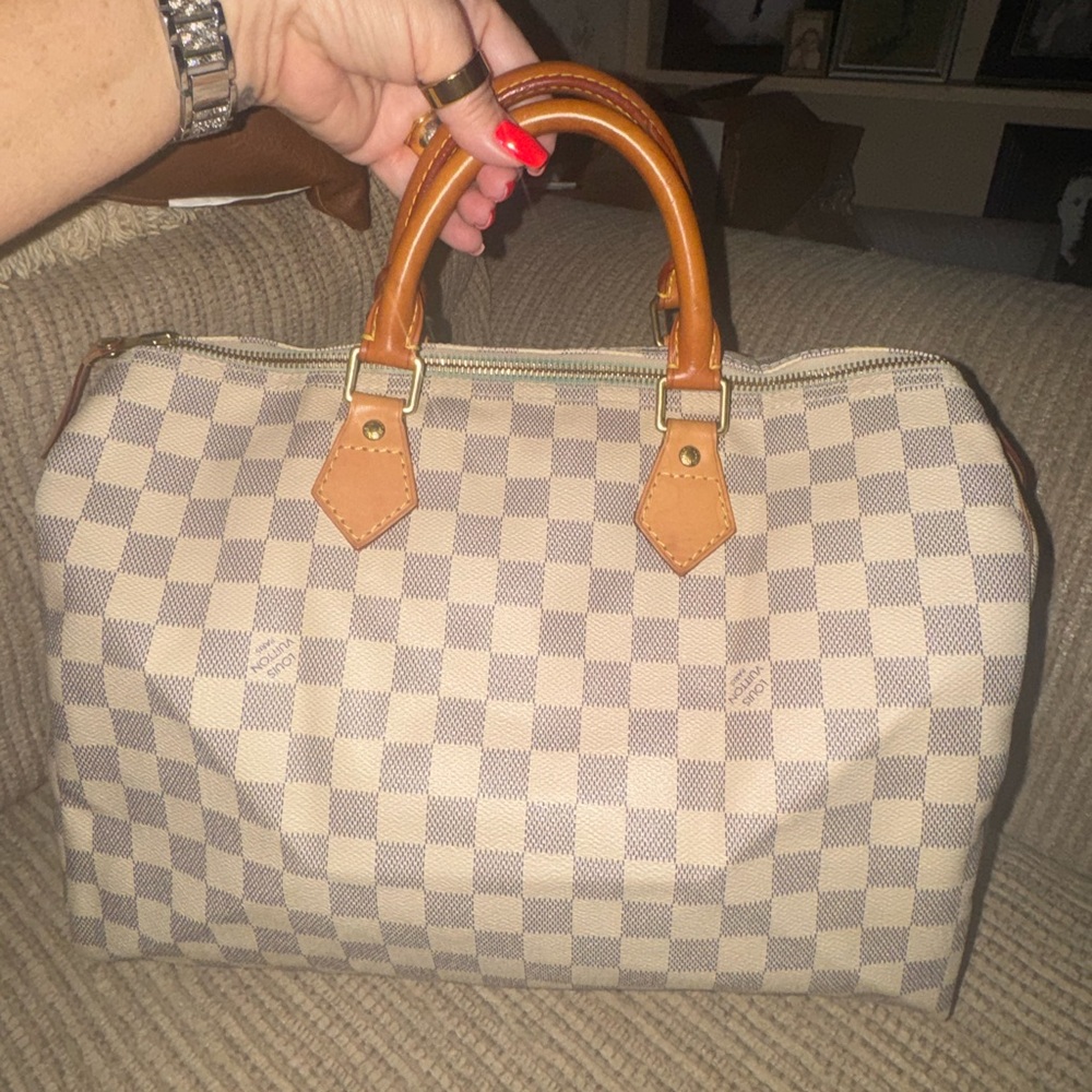 Louis Vuitton Damier Azur Satchel
